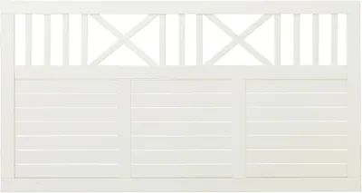 Produktbild von Plus Zaun Nostalgi 180 x 95 cm RAL 9010 Weiß