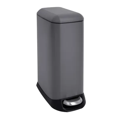 Image de SVITA TS20 Poubelle à pédale Poubelle 20l incl. seau intérieur Pédale Gris