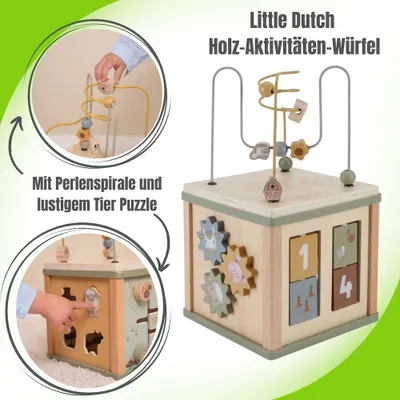 Obrázek produktu pro Little Dutch Little Farm, 1,5 rok/roky, Dřevo, Vícebarevný