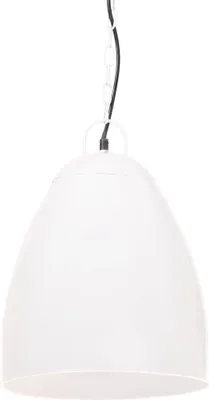 Produktbild von vidaXL Hängelampe Industriestil 25 W Weiß Rund 32 cm E27