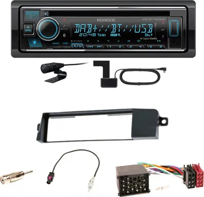 Produktbild von Kenwood KDC-BT740DAB Digitalradio Bluetooth Einbauset für BMW 3er E46