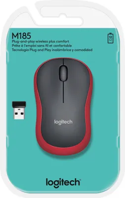 Image de Logitech M185 souris Ambidextre RF sans fil Optique 1000 DPI