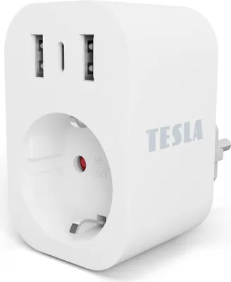Produktbild von TESLA Smart Intelligenter Steckdose mit 3 USB