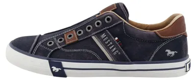 Productafbeelding van Mustang Herrenschuhe Freizeitschuhe Slipper Blau Freizeit