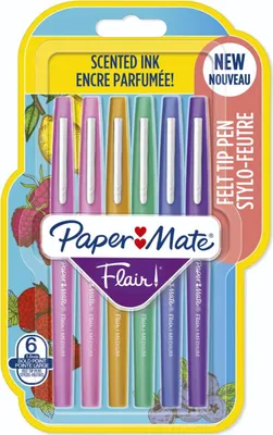 Produktbild von 1x6 Paper Mate Flair Filzstifte Scented M