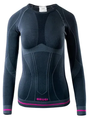 Produktbild von Brugi - "2RAP" Thermo-Top für Damen Langärmlig IG4699 (S-M) (Schwarz)