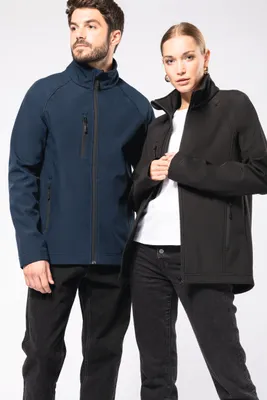 Produktbild von Kariban Umweltfreundliche 3-lagige Uni-Softshell-Jacke