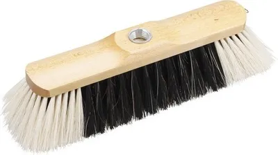Produktbild von Zimmerbesen Holz mit Gewinde, natur lackiert