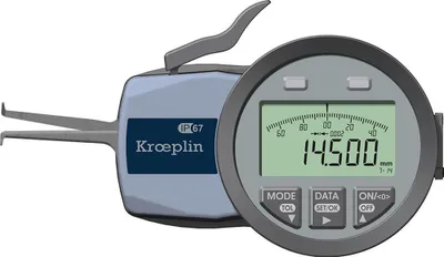 Zdjęcie produktu dla Przycisk szybki wewnętrzny IP67 Pomiar 3-punktowy 7–14 mm KRÖPLIN