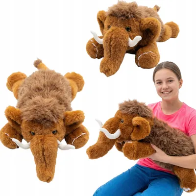 Obrázok produktu pre Plyšová hračka, maskot filmu Dinotvrz, mamut Maniek, 50 cm