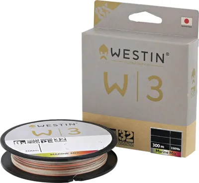 Produktbild von Westin W3 Oceanic Swirl 8-Braid - 300m geflochtene Angelschnur, Durchmesser:0.205mm, Tragkraft:10.1KG
