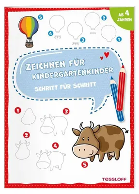 Produktbild von Zeichnen für Kindergartenkinder. Schritt für Schritt