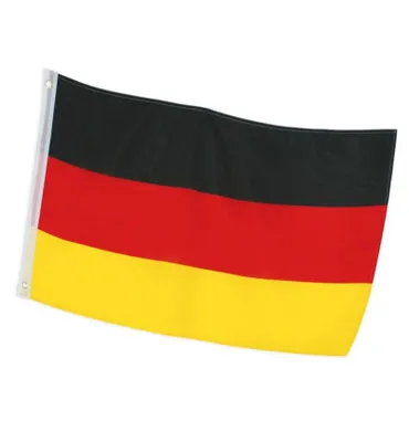 Produktbild von Deutschland Flagge ca. 90 x 150 cm, Fußball, WM, EM