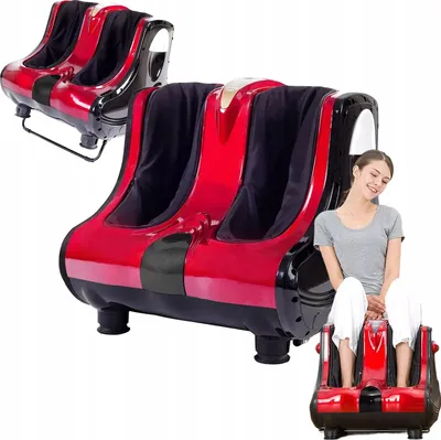 Image de Masseur de pieds et de mollets Shiatsu vibrant, chauffé électriquement, réglable