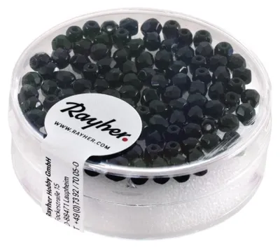 Productafbeelding van Rayher 14202576 Glazen geslepen kralen, 3 mm diameter