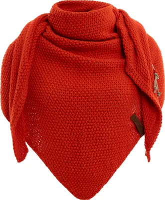 Produktbild von Knit Factory Coco Dreiecksschal - Grenadine Red - 190x85 cm