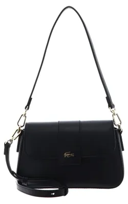 Productafbeelding van LACOSTE Schoudertas Flap Crossover Bag Noir zwart
