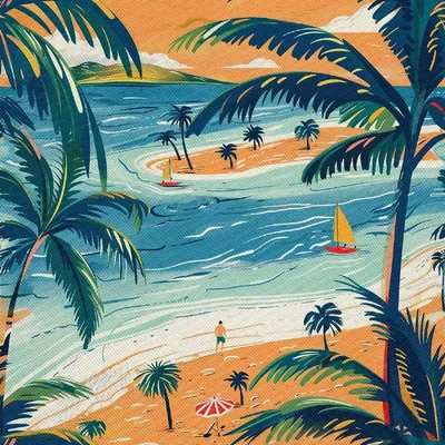 Image de OUTDOOR DECOSTOMES OXFORD - Motif été | DX8999