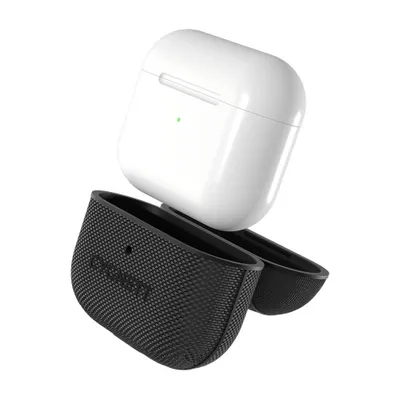 Obrázok produktu pre Čierne puzdro Cygnett pre AirPods 3. generácie kompatibilné s bezdrôtovým nabíjaním