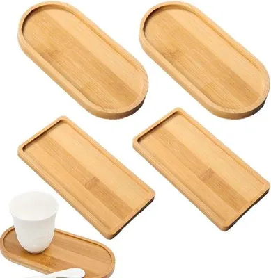 Image de Petits plateaux en bambou
