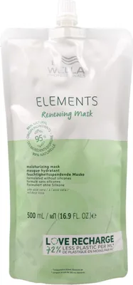 Produktbild von Wella Elements Feuchtigkeitsspendende Haarmaske Nachfüllpackung 500 ml