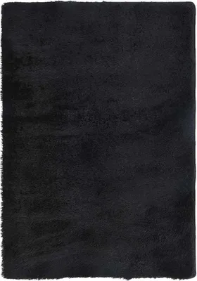 Produktbild von vidaXL Teppich Shaggy Hochflor NAVARRA Schwarz 200x290 cm Polyester