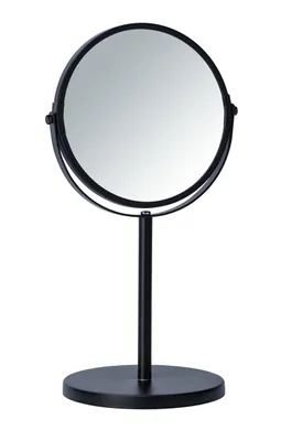 Produktbild von WENKO Stand Kosmetik Spiegel Schmink Vergrößerung Tisch Assisi 17cm Make Up Bad