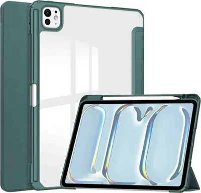Productafbeelding van imoshion Trifold Hardcase Bookcase voor de Apple iPad Pro 11 (2025) M5 / (2024) M4 - Groen