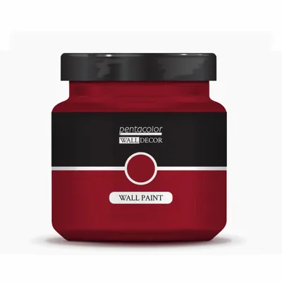 Produktbild von PENTART Wandfarbe, 1000 ml, Bordeaux