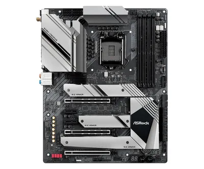 Produktbild von Asrock W480 CREATOR, Intel, LGA 1200 (Socket H5), Intel® Celeron®, Intel® Core™ i3, Intel® Core™ i5, Intel® Core™ i7, Intel® Core™ i9,..., LGA 1200 (Socket H5), DDR-SDRAM, 128 GB
