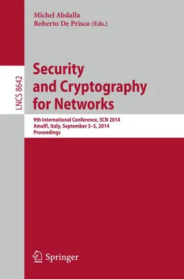Produktbild von Security and Cryptography for Networks