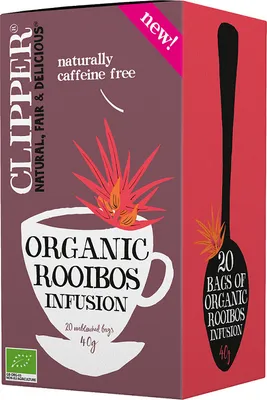 Obrázok produktu pre ČAJ ROOIBOS (20 x 2 g) 40 g - CLIPPER