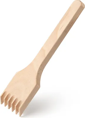 Produktbild von Metrie | Rina-1020W Holzschaber gerillt, Buche | 200×60 mm