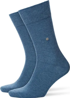 Produktbild von Burlington Everyday herensokken (2-pack), katoen, jeansblauw