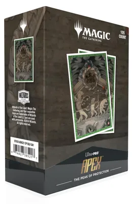 Produktbild von 105 Ultra Pro Apex Sleeves - Bloomburrow Set Symbol (66x91mm)