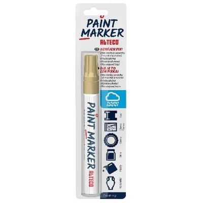 Image de Marqueur à peinture ALTECO Marqueur à peinture 2mm - or
