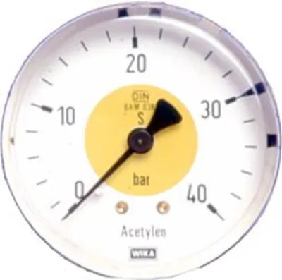 Image de Manomètre pour bouteille (acétylène)