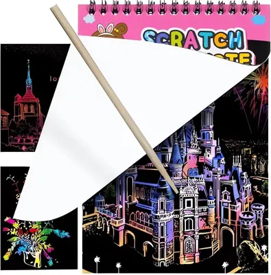 Produktbild von Kruzzel 22449 Satz Kratzbltter + Holzstift