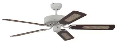 Immagine prodotto di Ventilatore da soffitto Potkuri Bianco / Acagiù 132 cm con catenella
