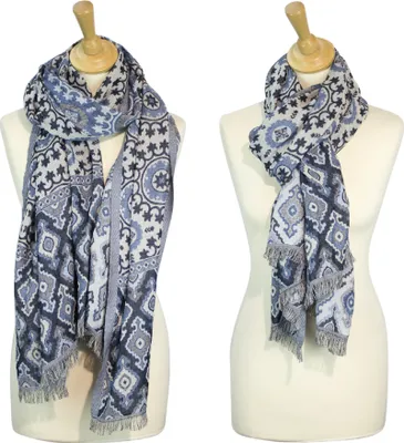 Produktbild von Sunsa Damen/ Herren Schals, Winterschal Halstuch aus Baumwolle & Viskose , Uni Schals Tücher für Herbst/ Winter, Multifunktiontuch als Scarf /Schal oder Stola/Schultertuch