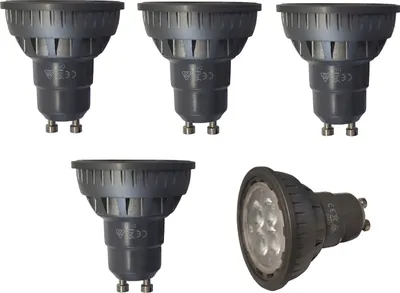 Produktbild von 5x LED GU10 6 Watt Glühbirne Glühlampe Energiesparlampe Spots 3000K warmweiß 30°