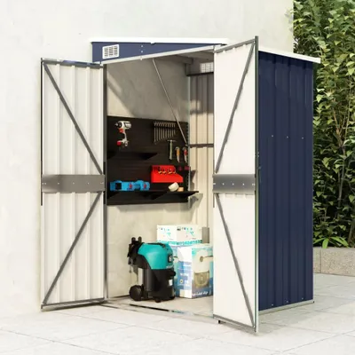 Immagine prodotto di vidaXL Capanna antracite 118x100x178 cm Acciaio zincato
