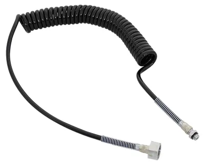 Zdjęcie produktu dla Elastyczny przewód spiralny, czarny - 36 zwojów, średnica 10,0 x 6,5 mm