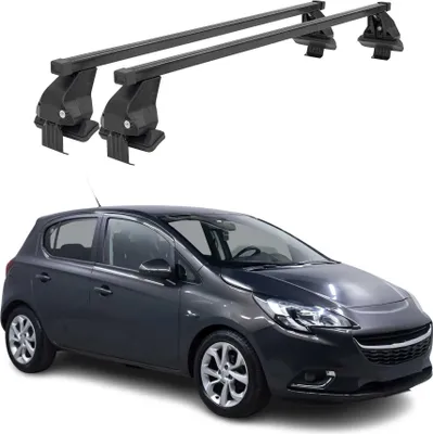 Obrázok produktu pre Menabo priečne nosiče pre Opel Corsa 2015-2019 Čierna