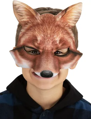 Produktbild von Fuchs Kinder Tiermaske für Fasching Karnevalskostüm