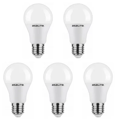 Produktbild von Asalite E27 LED-Lampe 12W 1200lm 4000K 220-240V 5 Stück