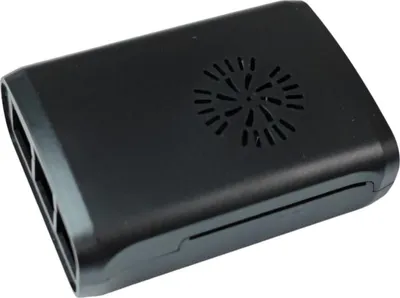 Produktbild von Gehäuse ohne Lüfter für Raspberry Pi 3 - Schwarz