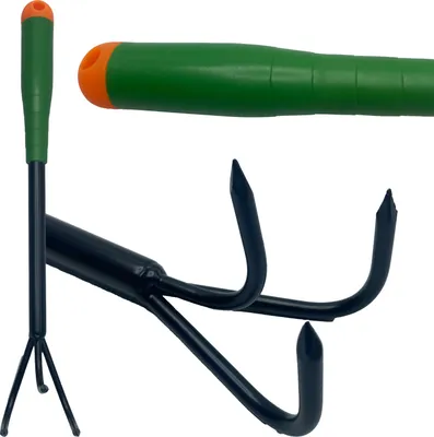 Produktbild von Gartenhandgrubber Gartenrechen Bodenlockerer Krallen