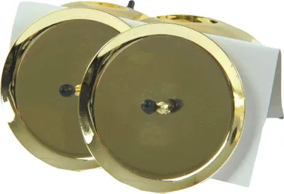 Produktbild von Kaemingk Metall-Adventskerzenhalter Ø 10 cm hellgold - 4 Stück