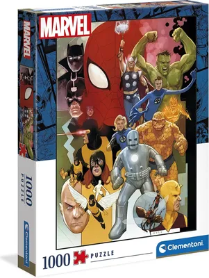 Image de Clementoni puzzle 1000 HQC Marvel 80 39612